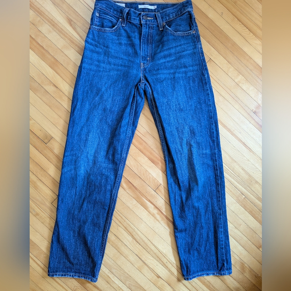 Levi's Dad Jeans Dark Blue Wash 25